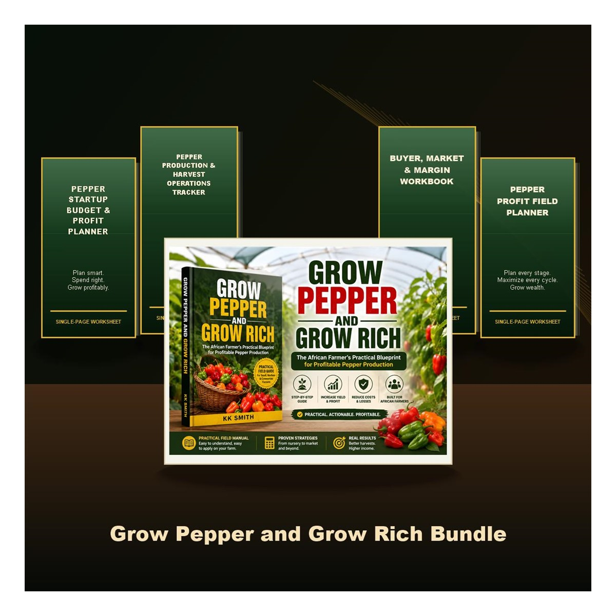 Grow Pepper and Grow Rich bundle